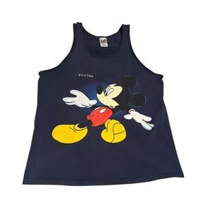Vintage Rare Fruit Of The Loom Disney Mickey Mouse tank top
